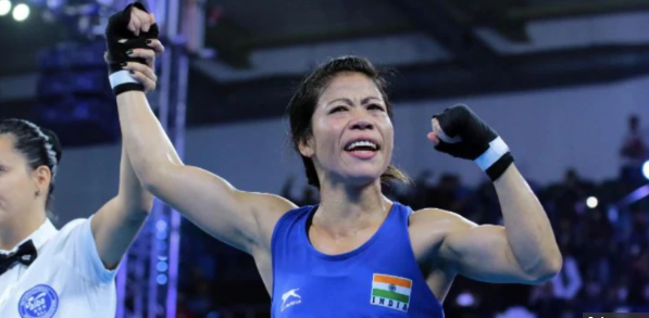 Mary Kom at the age of 15, started practising boxing by getting inspired by Dinko Singh, an Indian boxer who won gold in Bank