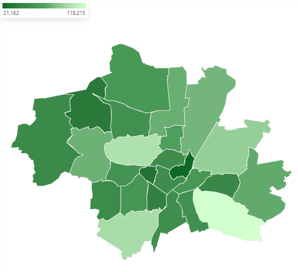 The most populous district in Munich in 2020 was Ramersdorf-Perlach.