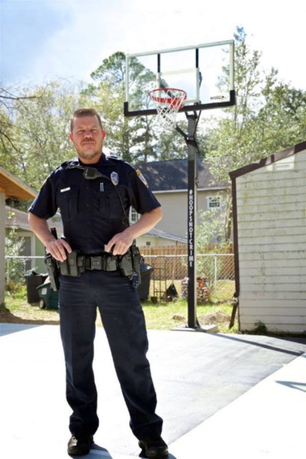 Meet Officer Bobby White. | Source: Basketball Cop Foundation
