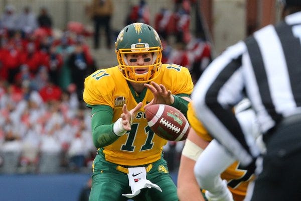 carson wentz ndsu jersey