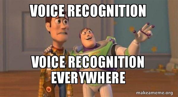 Voice Recognition meme
