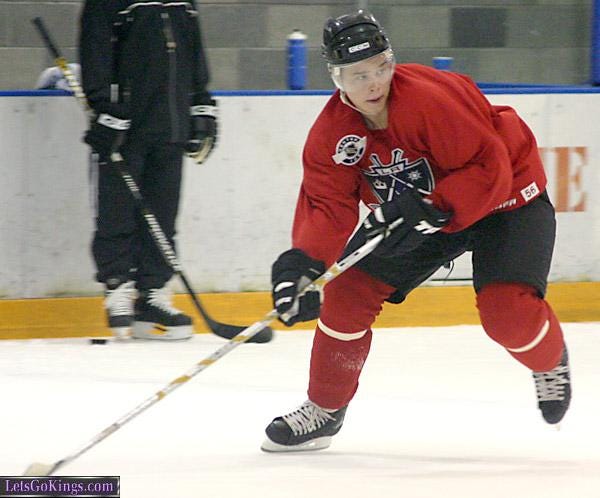 Dustin Brown 2004 Kings Prospect Camp