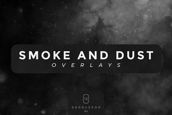 Smoke and Dust Overlays (Backgrounds Graphics)
