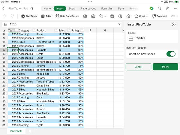 How to Create PivotTables in Excel and Refresh Data Like a Pro