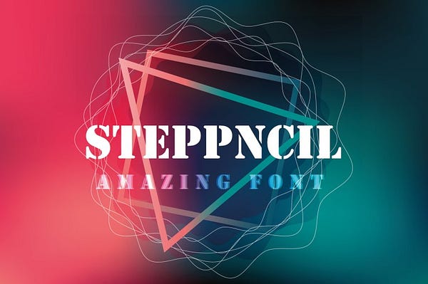 Steppncil Font