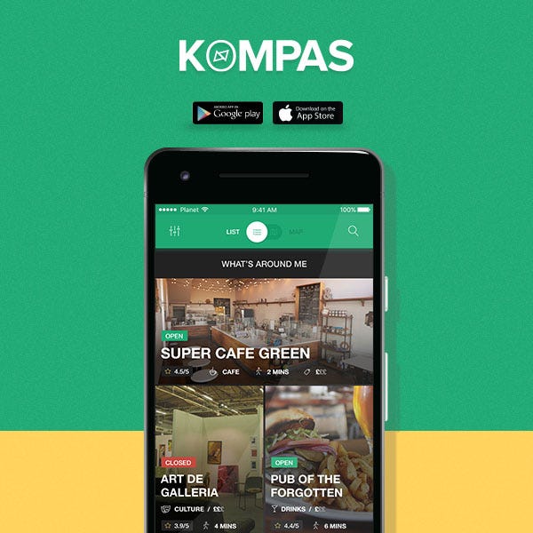 KOMPAS - best travel apps