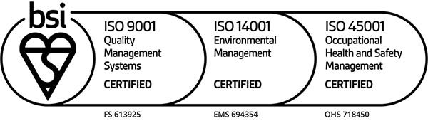 Hilger Crystals — ISO 9001:2015, ISO 14001:2015 and ISO 45001:2018 Certified