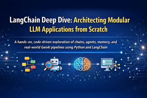 LangChain Deep Dive: Architecting Modular LLM Applications from Scratch