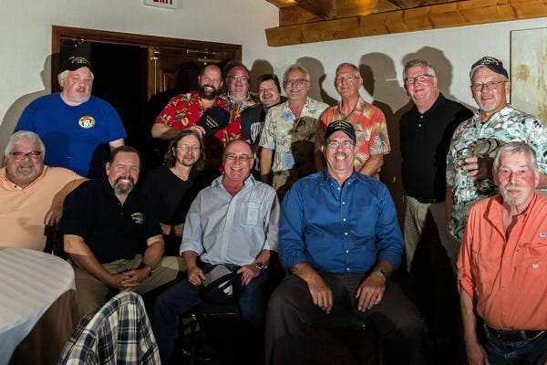  A reunion of USS San Francisco SSN- 711 plankowners in November 2016.