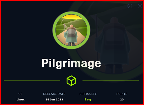 HackTheBox Writeup- Pilgrimage