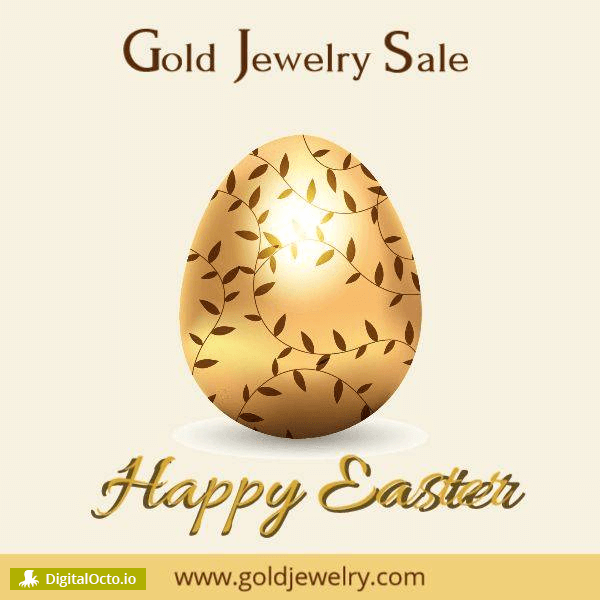 Happy Easter jewelry sale