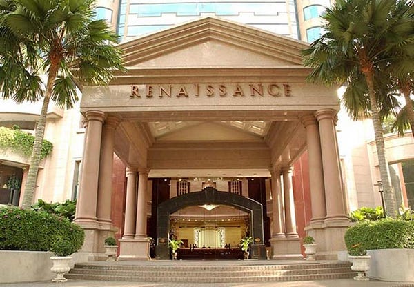 Property of the day — Renaissance Kuala Lumpur Hotel, Kuala Lumpur, Malaysia.