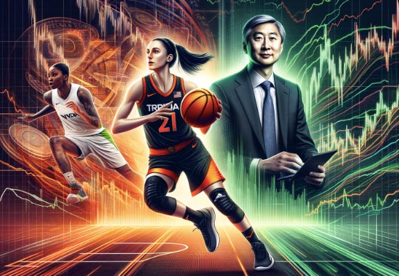 Accelerate Monthly –
Scoring Big: Caitlin Clark’s Stardom and Nvidia’s Stock