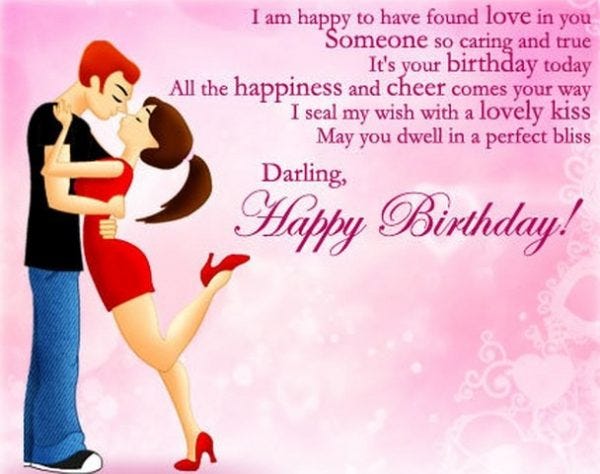 Birthday wishes for boyfriend - Romantic and Cute Birthday Wishes