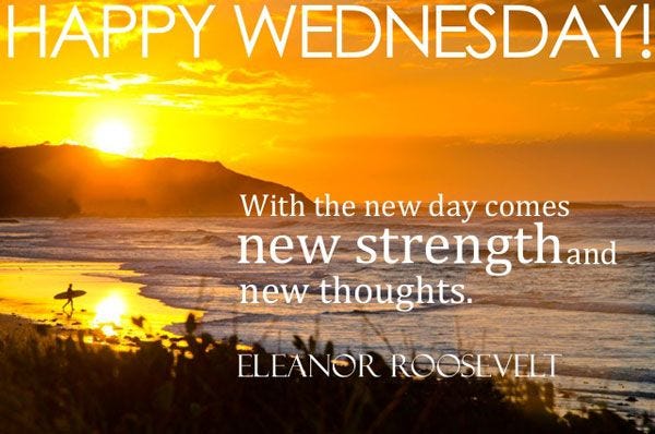 Sayings about Wednesday