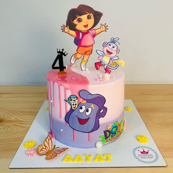 Dora the Explorer Kids Birthday Cake - Yombu