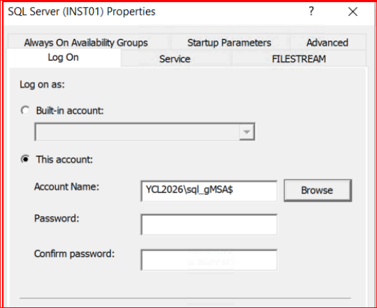 SQL Server Altyapısında gMSA Dönüşümü Nasıl Yapılır