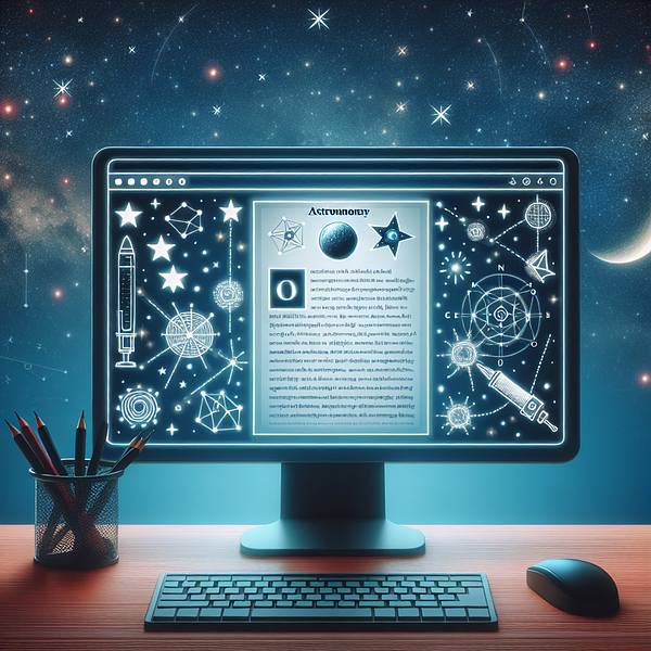 AI Enhancements for Writing about Astronomy