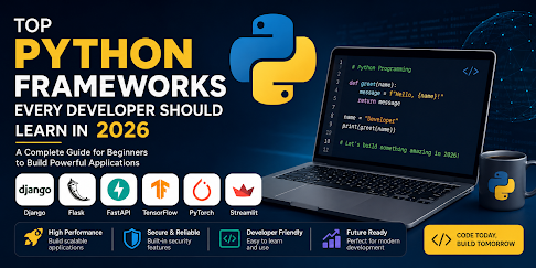 Top Python Frameworks Every Developer Should Learn in 2026