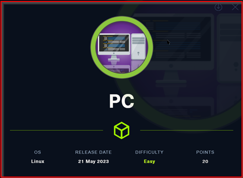 HackTheBox Writeup- PC