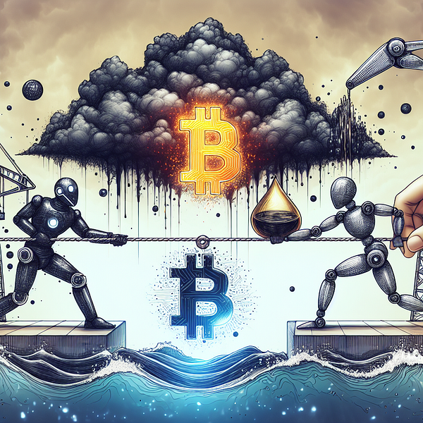 “Bitcoin’s Rollercoaster Ride: Fed Uncertainty, Oil, and AI Slowdown Spark Investor Panic”