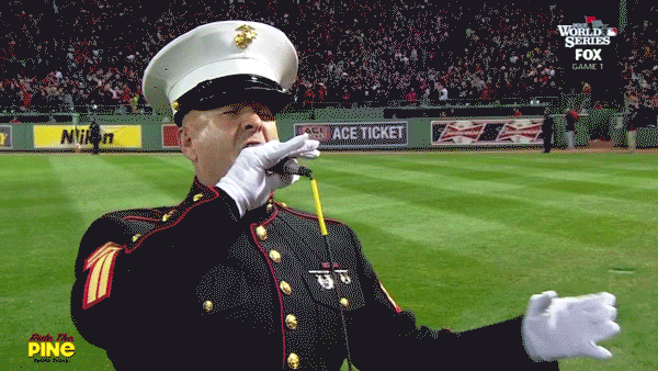 Red Sox Military Singer