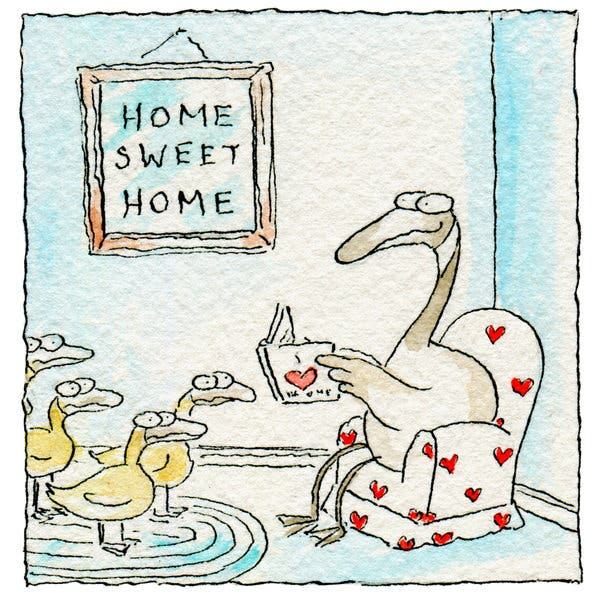 No matter how far the flock explores, non-negotiable anchors always bring the work back home (image source: Roberts)