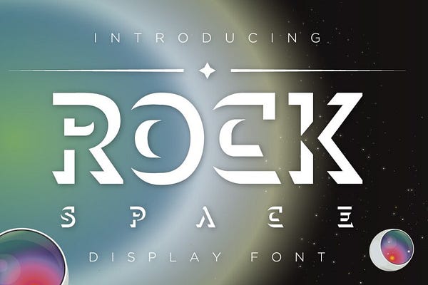 Rock Space Font Free Download
