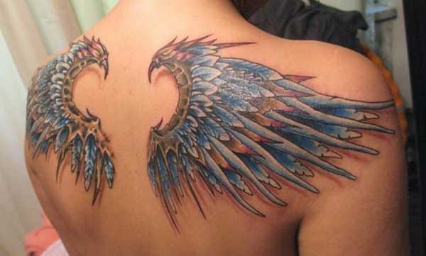 eagle wings tattoo