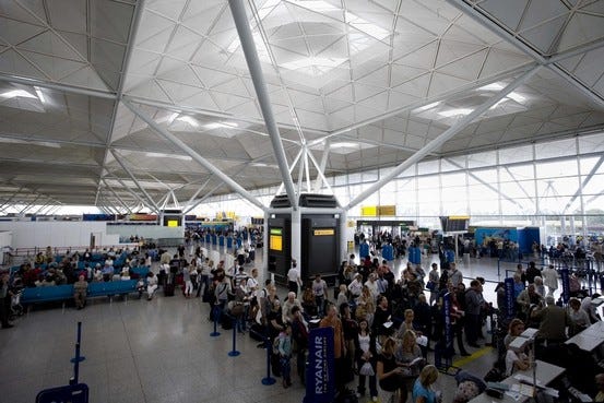 8 Hours in Stansted Airport