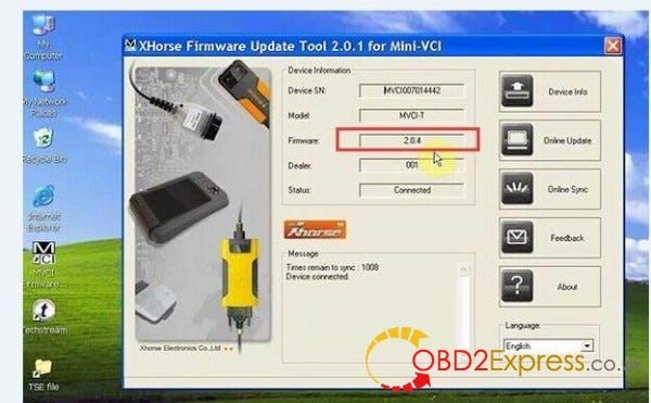 Mini vci j2534 software download