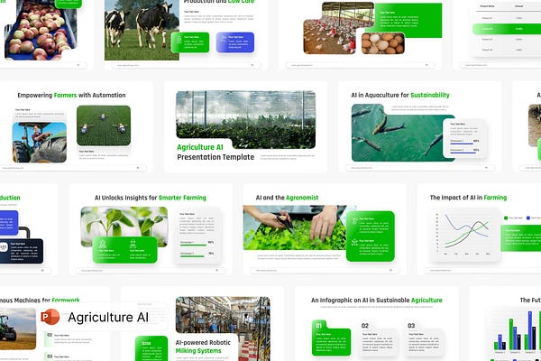 Agriculture AI Presentation Templates