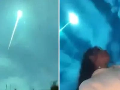 Meteor lights up the skies over Portugal and Spain