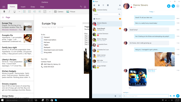 Skype Universal Windows Platform App Preview for Windows 10