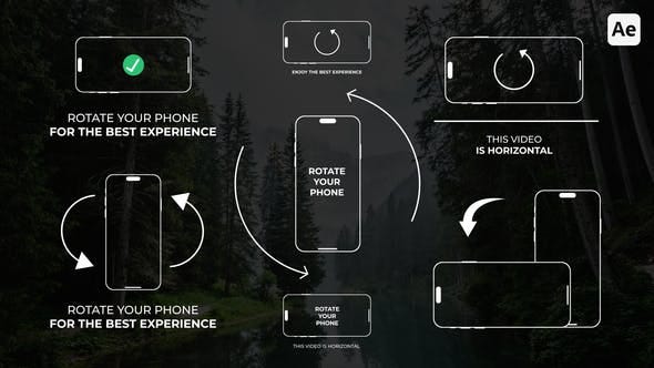 Rotate Your Phone (Video Templates / Elements)