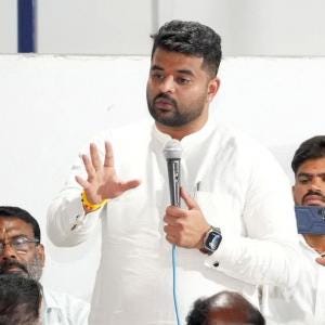 MP Prajwal Revanna Accused of Rape Arrested by All-Women Police Squad