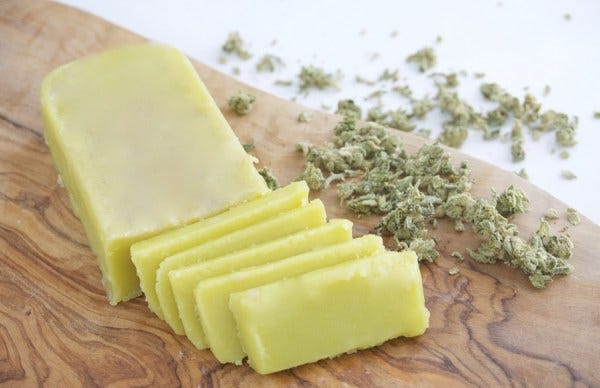 cannabis-infused butter cannabutter