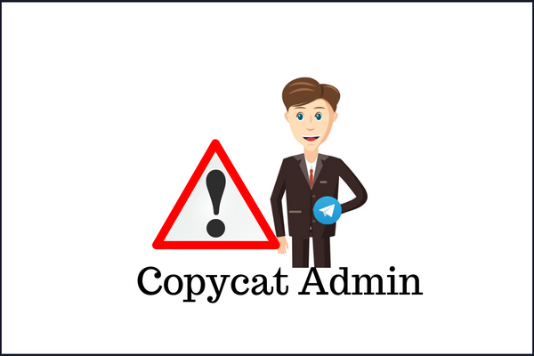 telegram copycat admin