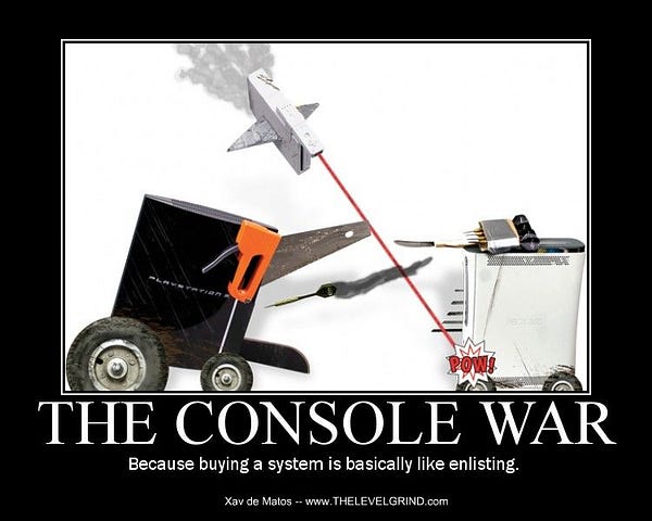 ANCORA CONSOLE WAR?!? Sì.