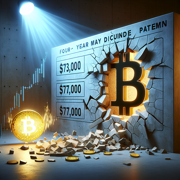 Breaking news in the world of cryptocurrency: Bitcoin has shattered its four-year decline pattern…