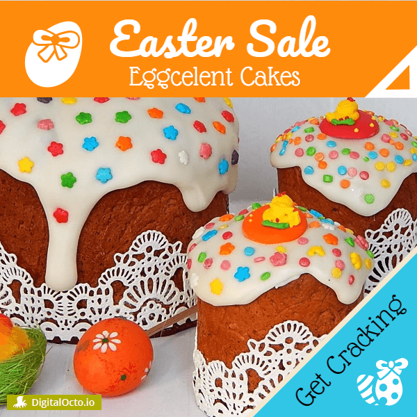 Easter Sale - eggcelent cakes