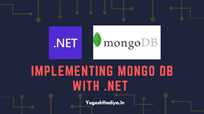 Implementing MongoDB with .NET