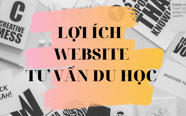 thiết kế website tư vấn du học