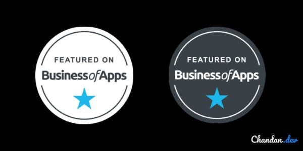 Business of apps trust badges