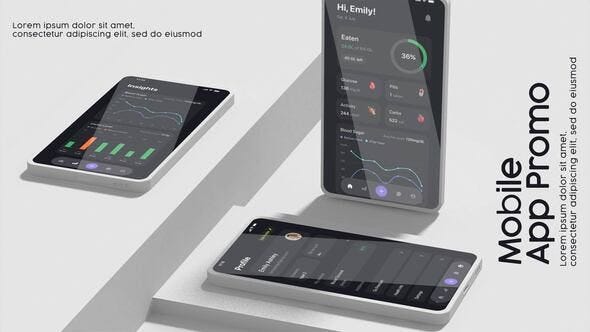 Mockup App Promo Product Promo Video Templates