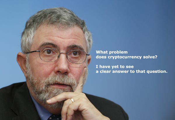 krugman bitcoin