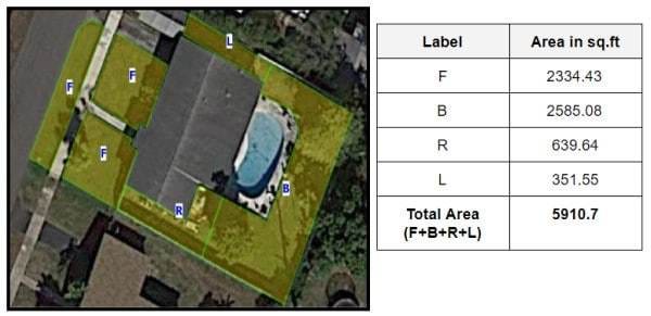 Another sample for property measurement using MapX