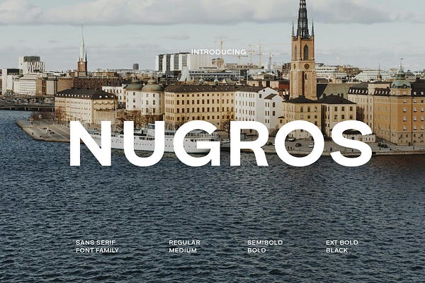 Nugros Sans Serif Family (Fonts / Sans-Serif)