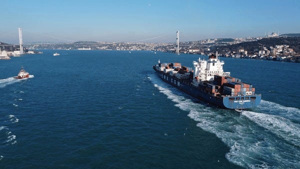 Bosphorus Strait Canal