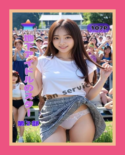 AI Photobook Underground Idol Stars Part 2: fan service (Japanese Edition)